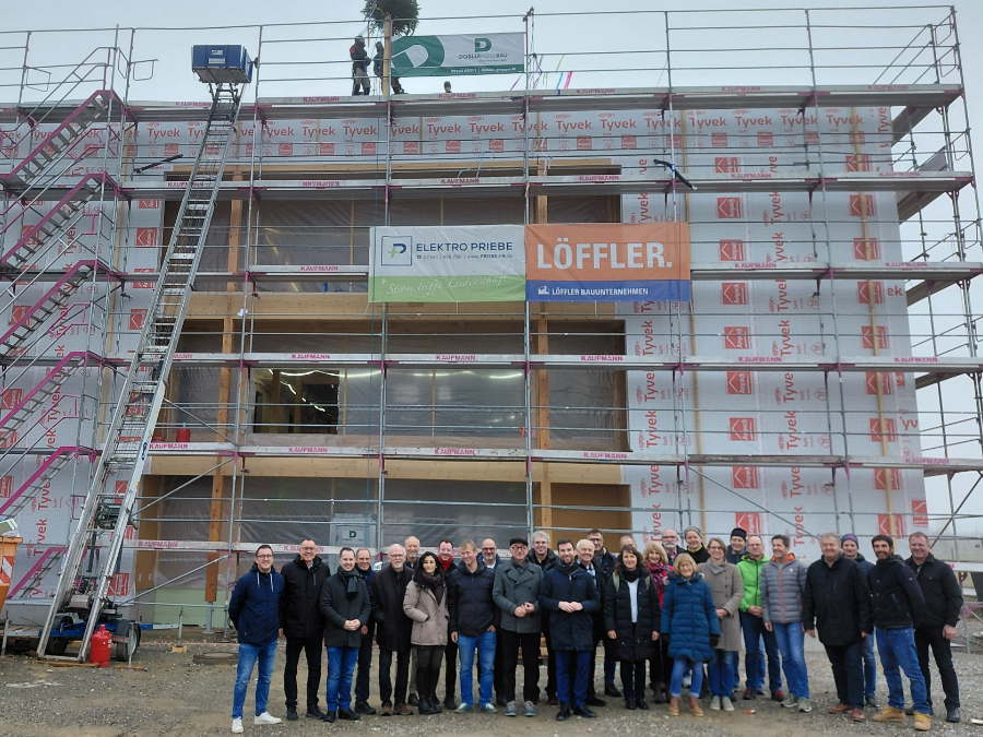 Richtfest für die neue Kindertagesstätte Lachenäcker