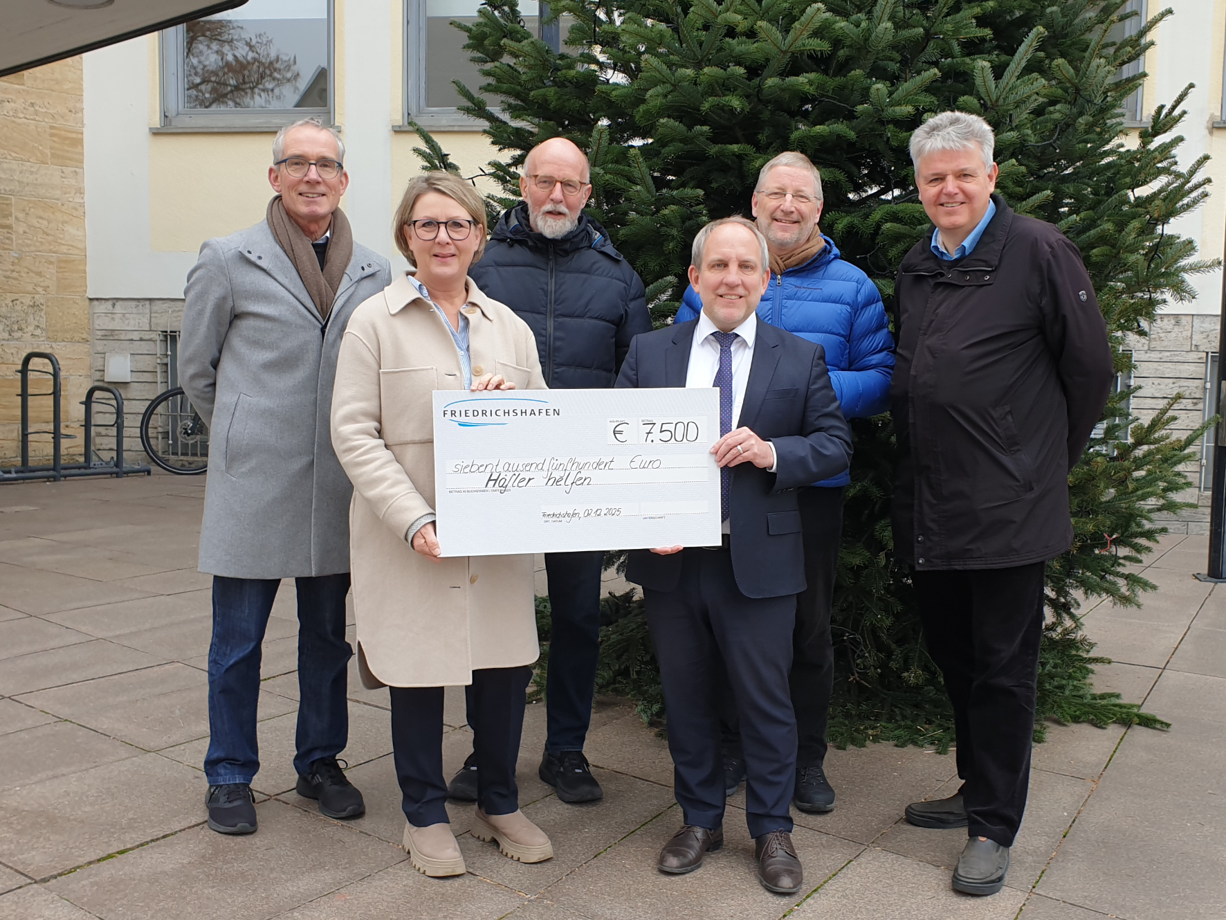 OB spendet 7.500 Euro an Häfler helfen