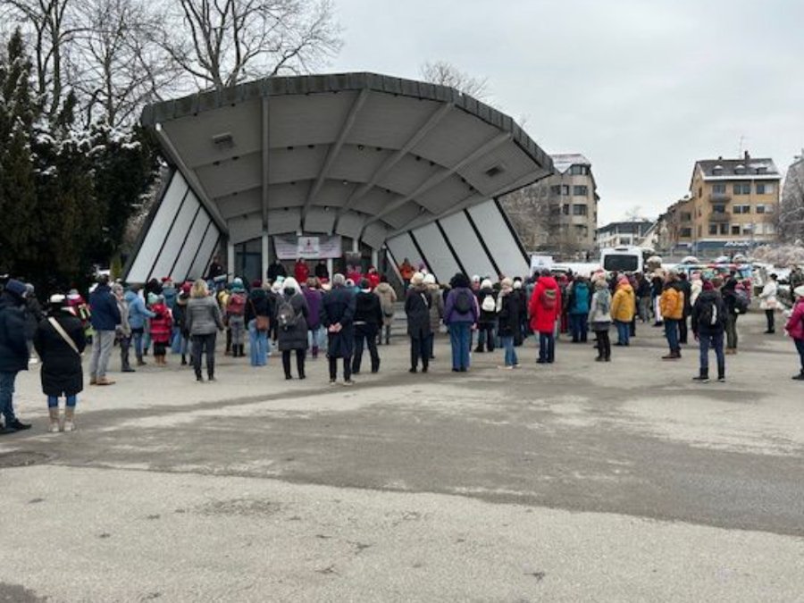 Tanz-Flashmob „One Billion Rising“ am 14. Februar