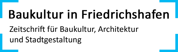 Logo "Baukultur in Friedrichshafen" – Zeitschrift für Baukultur