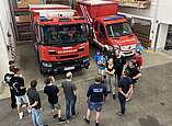 Führung bei der Feuerwehr und Bergrettung Riezlern