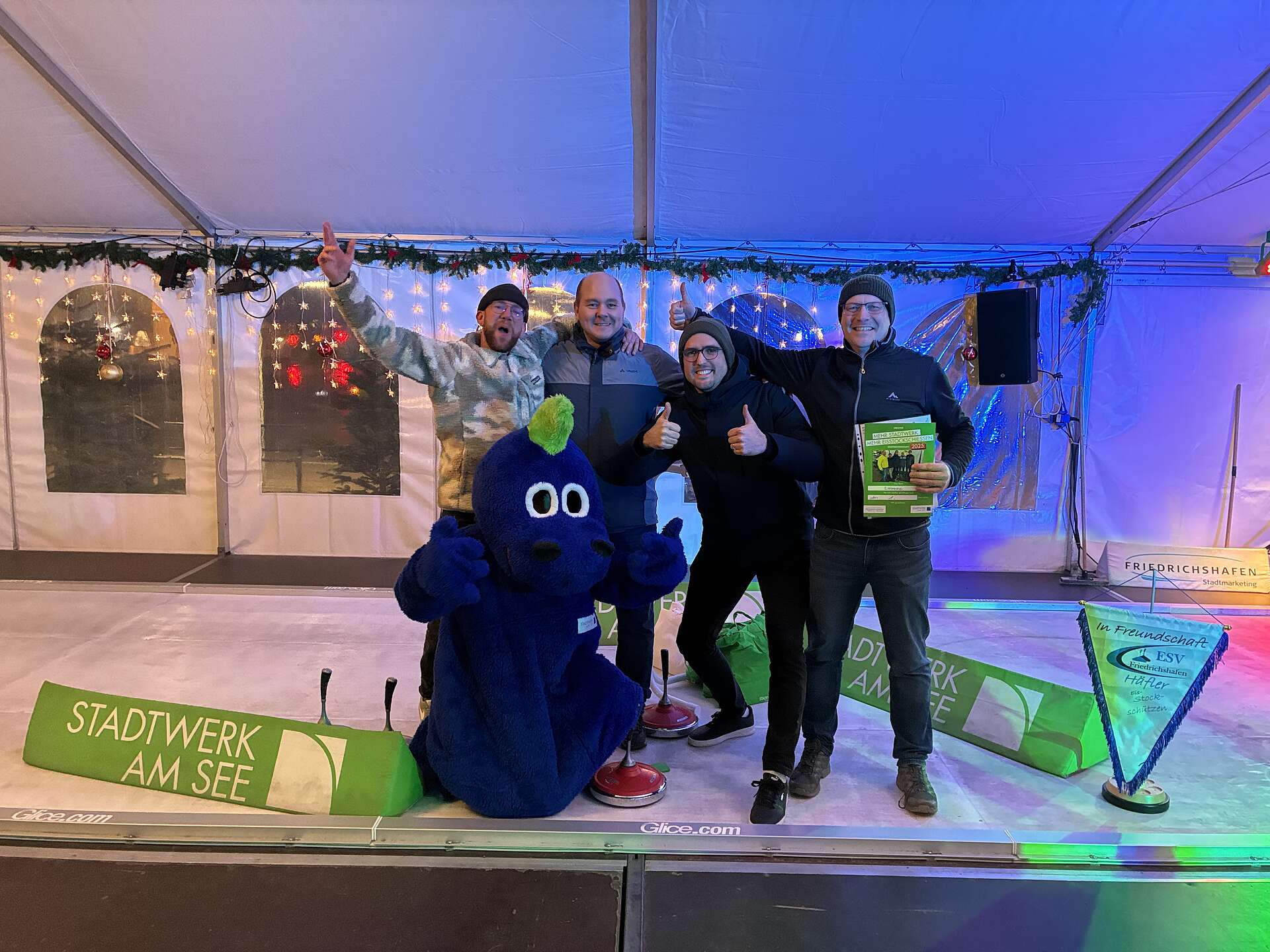 Neuer Stadtmeister im Eisstockschießen gekürt