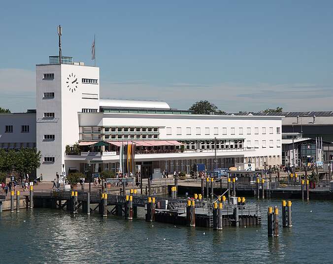 Außenansicht Zeppelin Museum Friedrichshafen