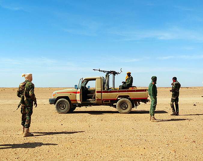 Bild zur Veranstaltung: Filmtage Friedrichshafen 2026 - On the Border – Europas Grenzen in der Sahara