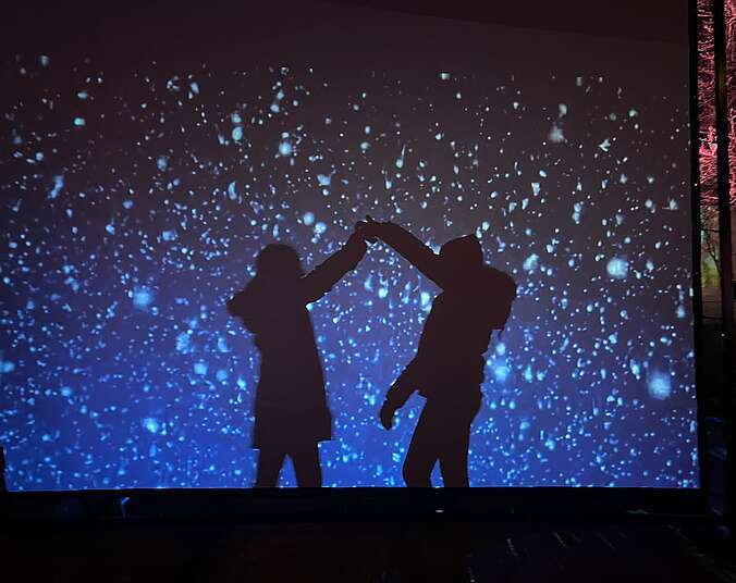 Vorweihnachtliche Stimmung in der Caserne beim LICHTERZAUBER