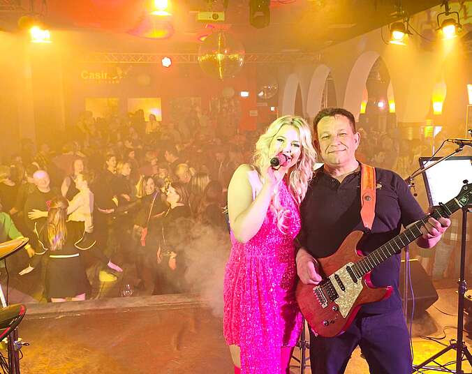 Tanzen auf russisch-deutsche live Musik