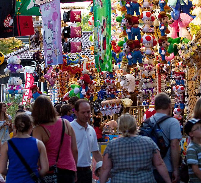 Bunter Markt