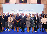 Eine Delegation aus Friedrichshafen reiste nach Sarajevo, um dort das 50-jährige Bestehen der Partnerschaft zwischen beiden Städten zu feiern. (Foto: Stadt Friedrichshafen)
