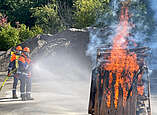 Bei einer 24-Stunden-Übung zeigten die Jugendlichen der Jugendfeuerwehr Ailingen ihr Können. (Foto: Feuerwehr Ailingen)