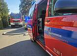 Die Fahrzeugaufstellung im Tannneweg