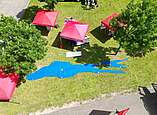 Der BFB Stand von oben