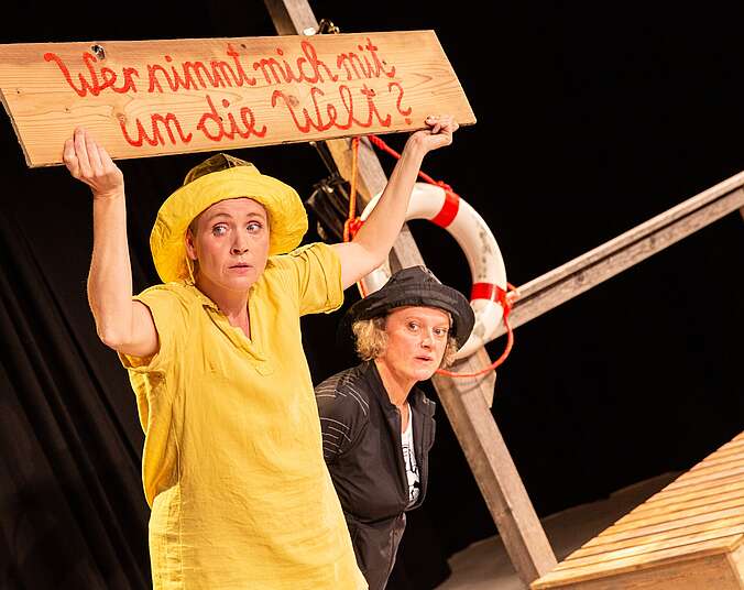 Bild zur Veranstaltung: Die Schnecke und der Buckelwal / 3+ - Theater des Kindes