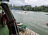 Wasserskifahren am Inselsee