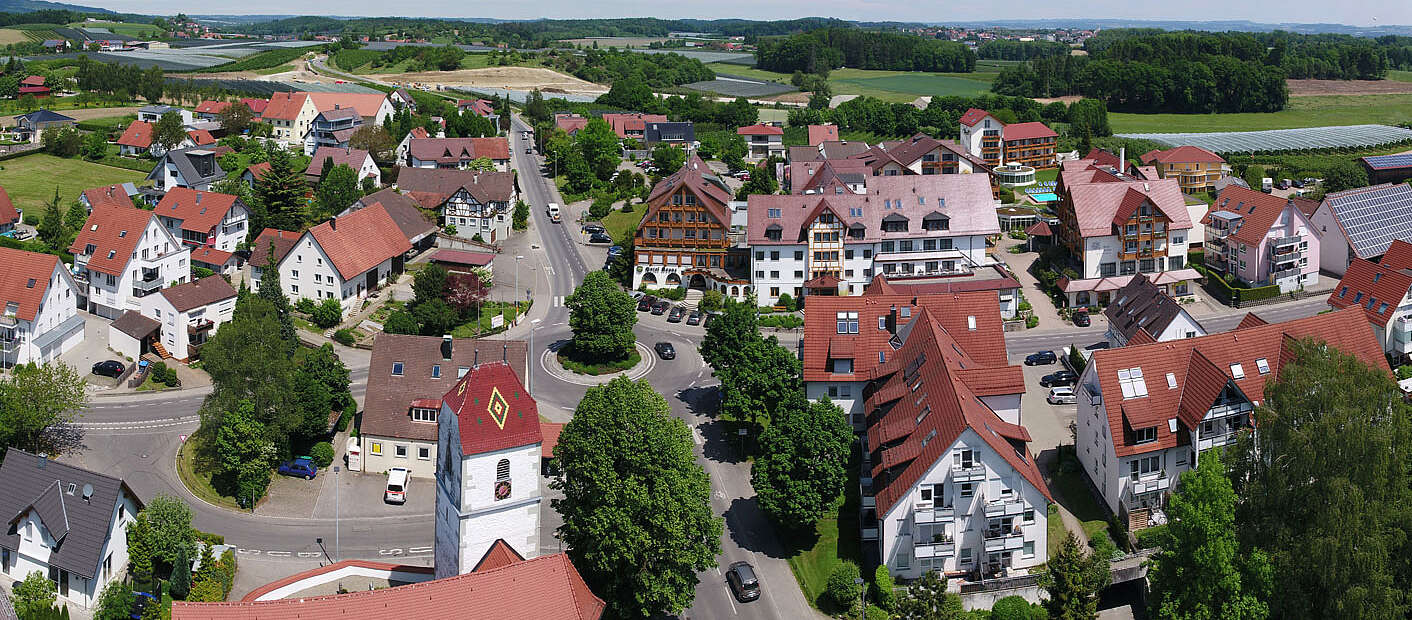Schnetzenhausen von oben