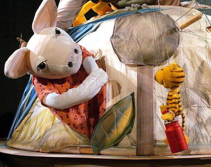 Bild zur Veranstaltung: Guten Tag, kleines Schweinchen / ab 3 Jahren - Theater Kokon