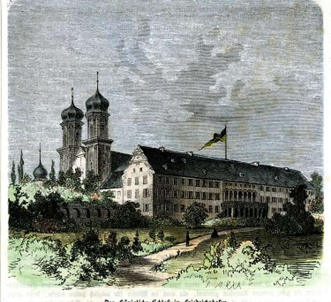 Schloss um 1860