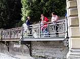 Muster-Restaurierung am Promenadensteg, © Cornelia Ertle