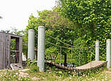 Hängebrücke Spielplatz