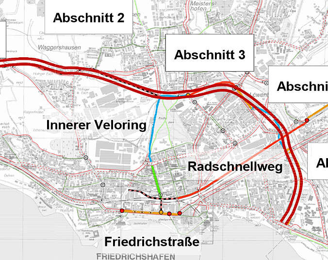 Karte Velo Ring