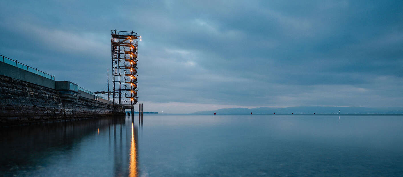 Moleturm Abendstimmung