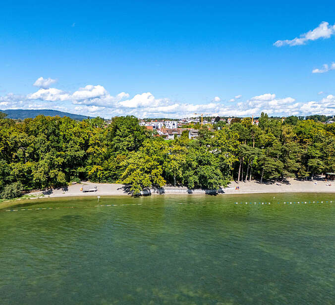 Badestelle am See