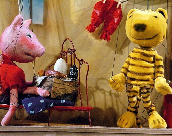 Bild zur Veranstaltung: Guten Tag, kleines Schweinchen / ab 3 Jahren - Theater Kokon