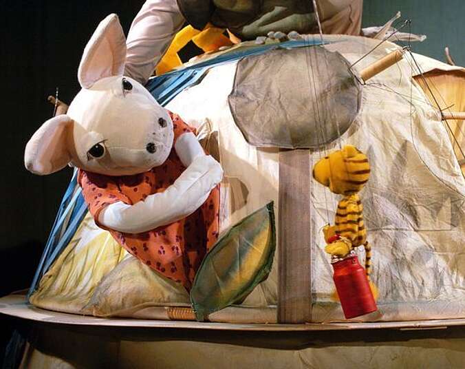 Bild zur Veranstaltung: Guten Tag, kleines Schweinchen / ab 3 Jahren - Theater Kokon