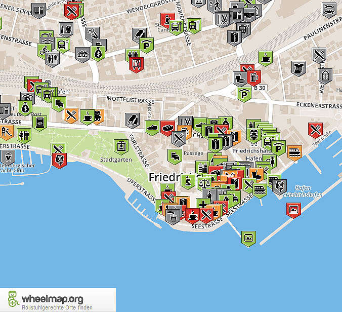 Stadt Friedrichshafen: Barrierefrei unterwegs