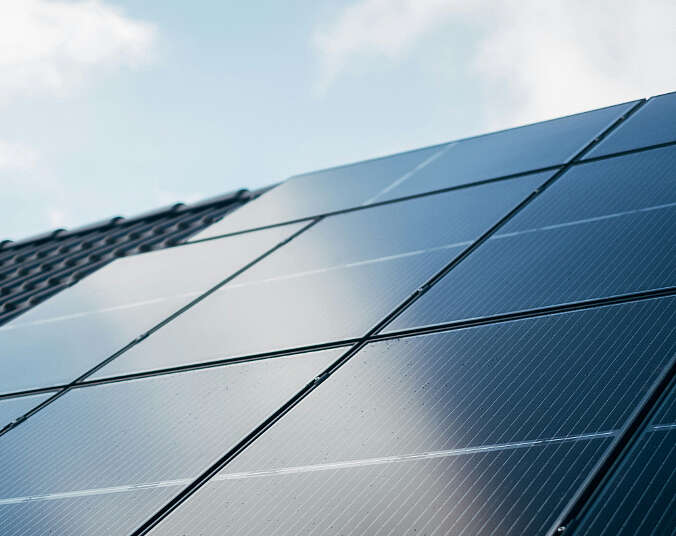 Photovoltaikanlage auf Dach