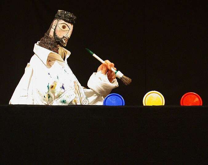 Bild zur Veranstaltung: Über den Klee oder der Knochen in meinem Kopf / ab 12 Jahren - UNITED PUPPETS