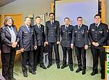 Die geehrten und beförderten Kameradinnen und Kameraden