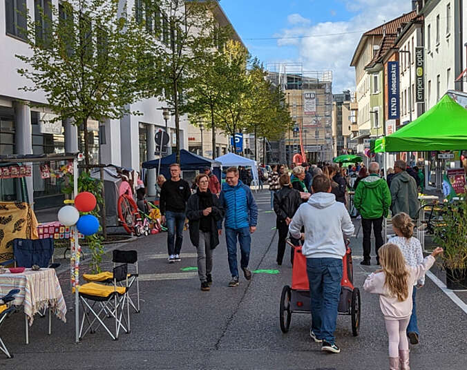 Fest Fußgängerzone