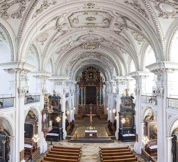 Innenansicht Schlosskirche Friedrichshafen