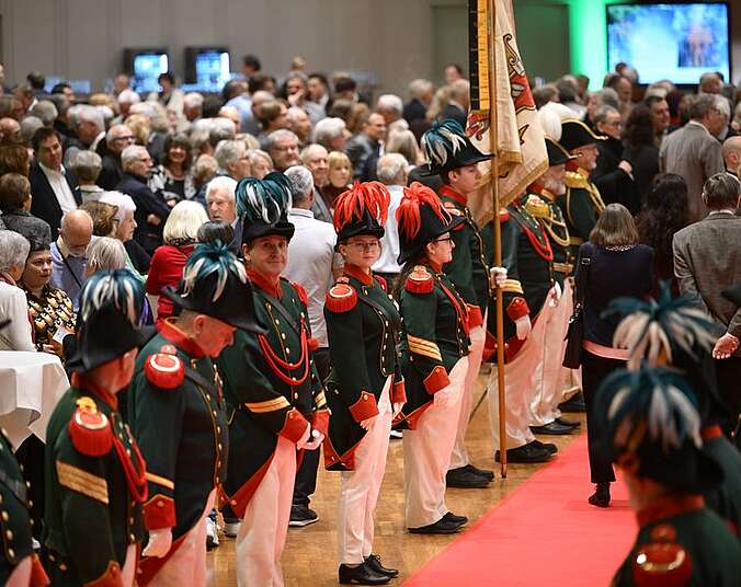 Jahresempfang 2026: Bürgergarde steht Spalier