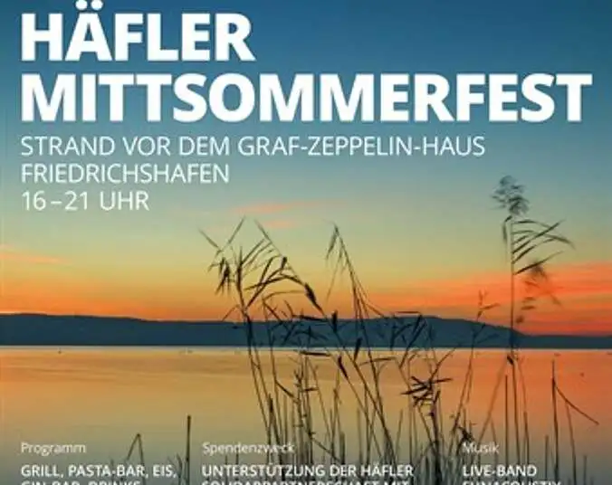 Sonnenuntergang über dem Bodensee