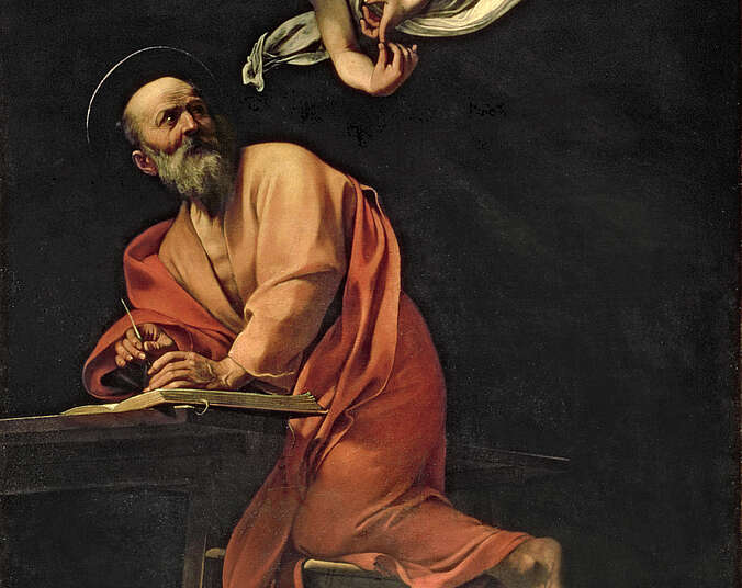Kunstwerk Matthew and the angel