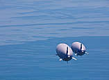 zwei Zeppeline über dem Bodensee