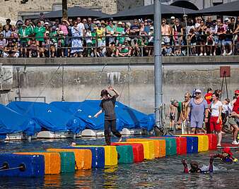 Seehasenfest 2026: Impressionen vom Fischerstechen im Gondelhafen