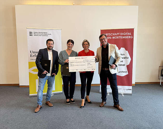 Gruppenbild (Foto: Ministerium für Wirtschaft, Arbeit und Tourismus Baden-Württemberg)