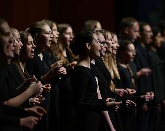 Jahresempfang 2026: Jugendchor singt