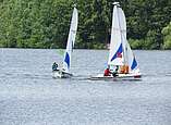 Segeln auf dem Bostalsee