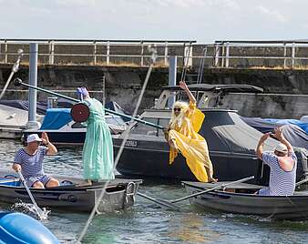 Seehasenfest 2026: Impressionen vom Fischerstechen im Gondelhafen