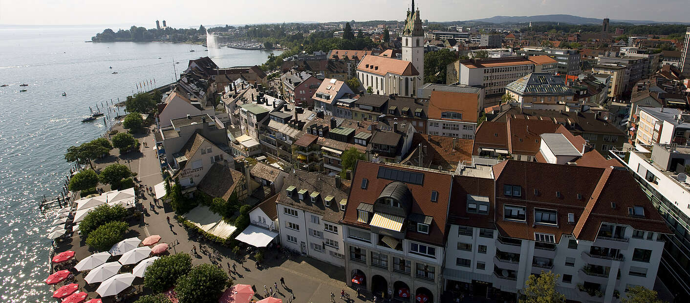 Friedrichshafen von oben