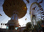 Seehasenfest Riesenrad und Kettenkarussell