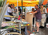 Immer gut besucht: Graffiti-Workshops beim Jugend-KULT-Ufer