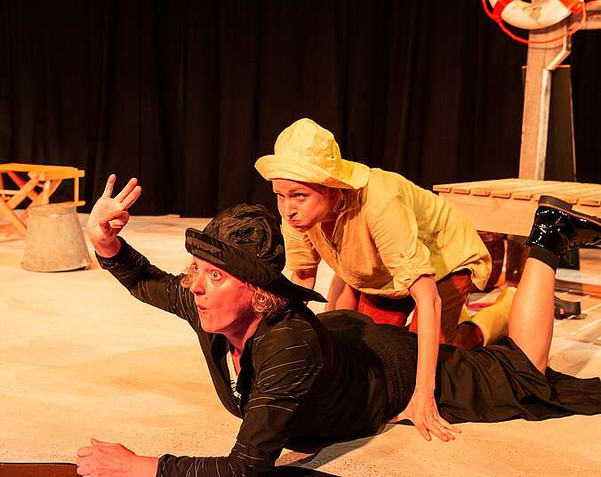 Bild zur Veranstaltung: Die Schnecke und der Buckelwal / 3+ - Theater des Kindes