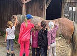 Ponypainting auf Schmid´s Ponyhöfle (Foto: Corinna Schmid)