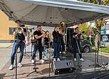 Musik BrassX auf Bühne