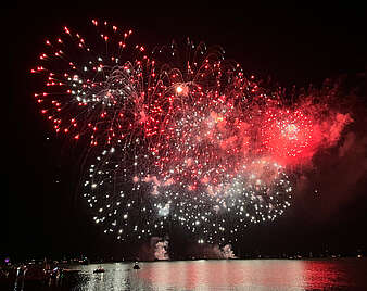 Feuerwerk. (Foto: Stadt Friedrichshafen)