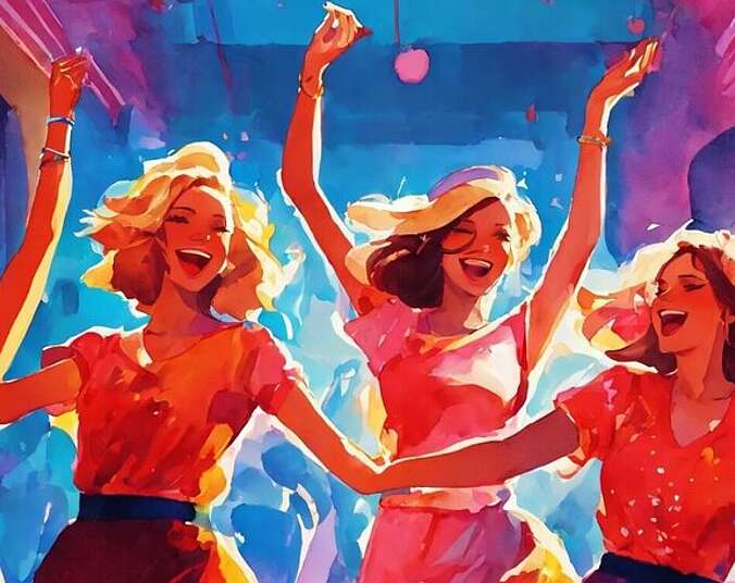 Tanz-Party für Frauen